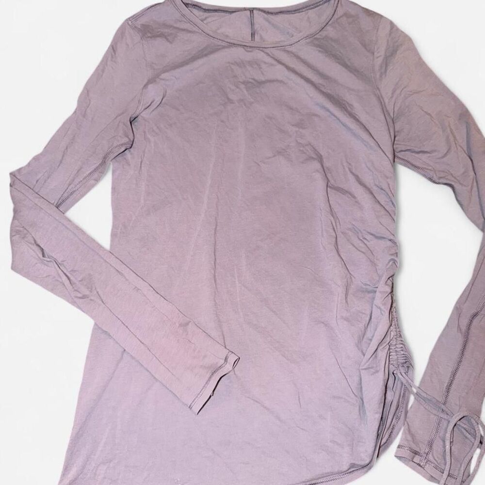 Lululemon Women's Purple and Pink Shirt